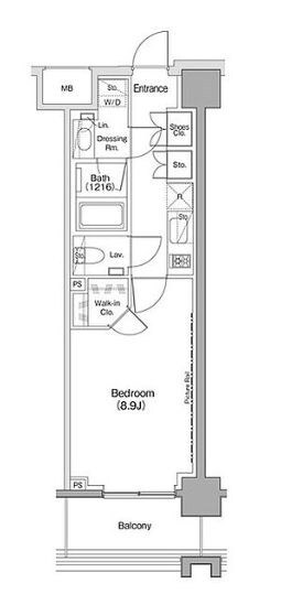 戸越駅 徒歩8分 2階の物件間取画像