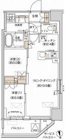 大森駅 徒歩12分 3階の物件間取画像