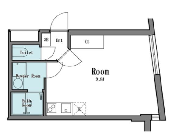 三軒茶屋駅 徒歩10分 2階の物件間取画像