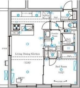 Mind Kojiyaの物件間取画像