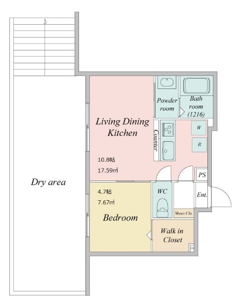 LiveFlat学芸大学の物件間取画像