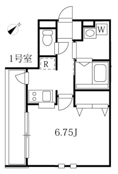 武蔵小山駅 徒歩9分 3階の物件間取画像