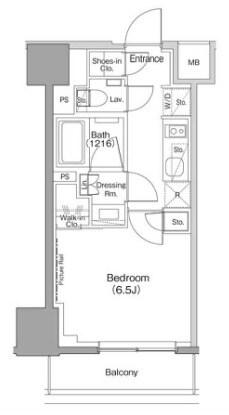 ザ・パークハビオ目黒桜邸の物件間取画像