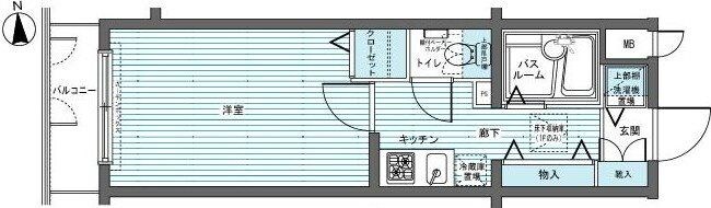 フェニックス麻布狸穴公園の物件間取画像