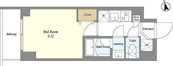 Ａｕｇｕｓｔａ　Ｒｅｓｉｄｅｎｃｅ大森の物件間取画像