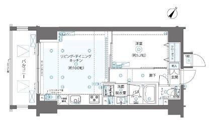 浜町駅 徒歩5分 4階の物件間取画像