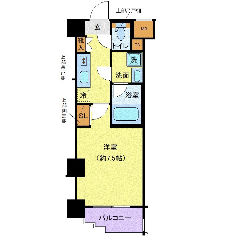 クレヴィスタ代田橋の物件間取画像