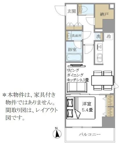 新御徒町駅 徒歩4分 11階の物件間取画像