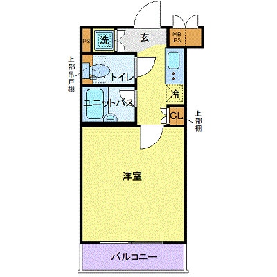 ルーブル武蔵小山弐番館の物件間取画像