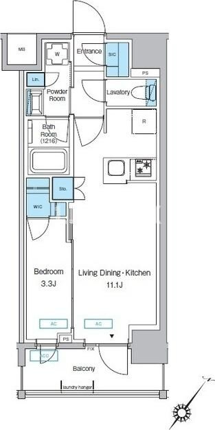 プレディアコート大森山王の物件間取画像