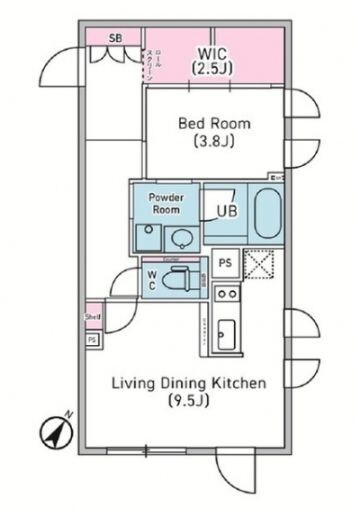デュオメゾン渋谷松濤の物件間取画像