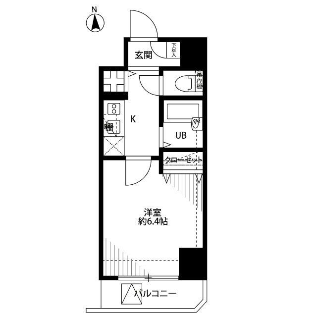 プレール天王洲アイル弐番館の物件間取画像