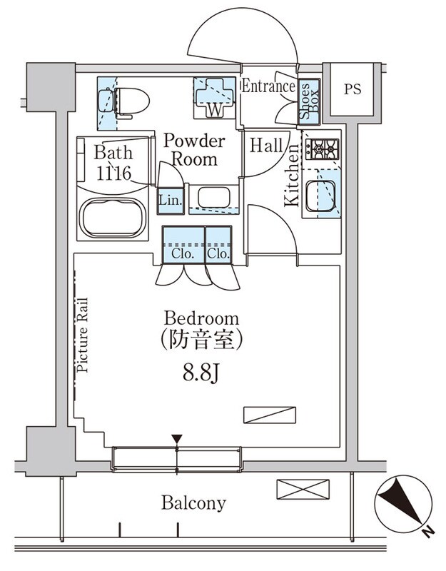 新板橋駅 徒歩8分 1階の物件間取画像