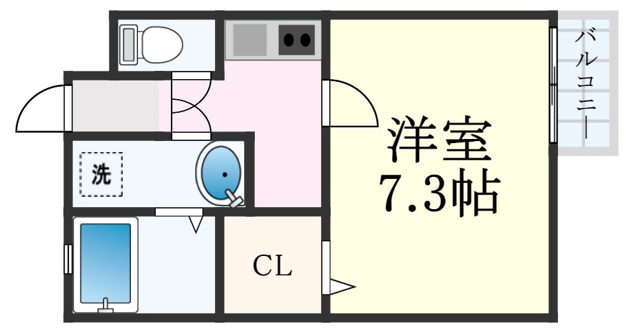 PrimaveraMASUDAの物件間取画像