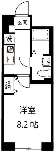 コンポジット三軒茶屋の物件間取画像