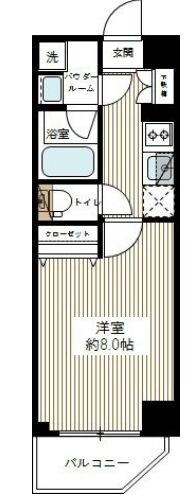 本所吾妻橋駅 徒歩6分 2階の物件間取画像