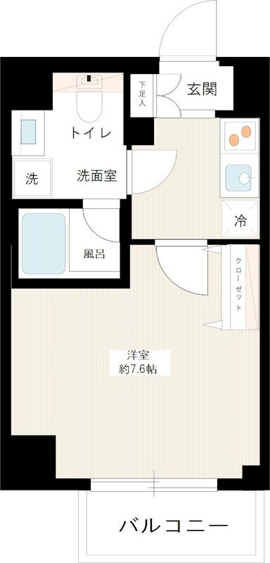 京急蒲田駅 徒歩12分 2階の物件間取画像