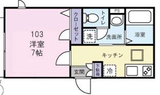 千川駅 徒歩5分 1階の物件間取画像