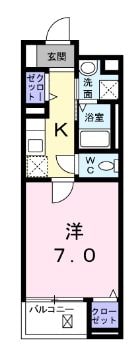 上板橋駅 徒歩9分 4階の物件間取画像