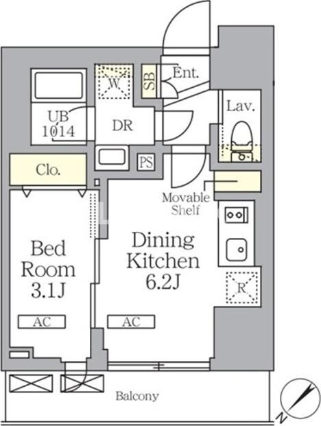 プライムガーデン大森の物件間取画像
