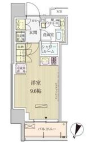 赤坂見附駅 徒歩3分 4階の物件間取画像