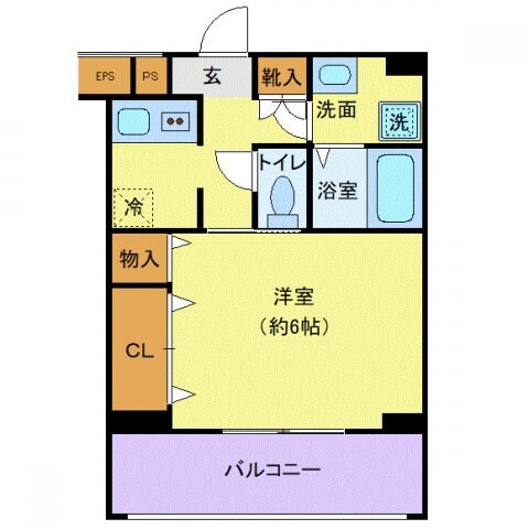 プレール川越の物件間取画像