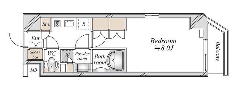 リテラス馬込の物件間取画像