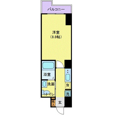 SIDE　ONEの物件間取画像