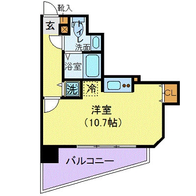 SIDE　ONEの物件間取画像