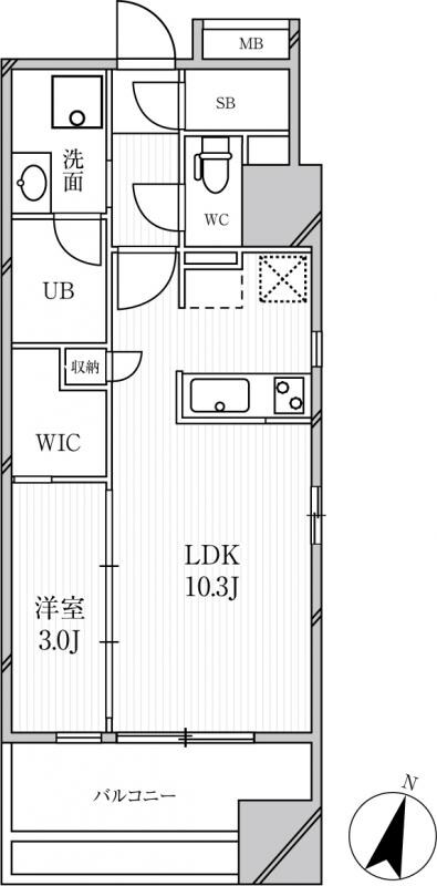 GRAN PASEO明大前の物件間取画像