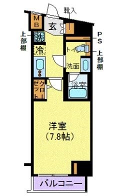 メイクスデザイン門前仲町Ⅱの物件間取画像