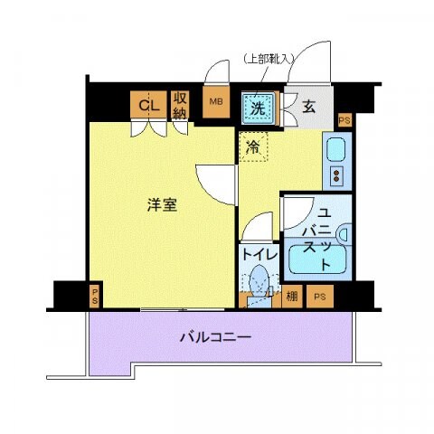 ルーブル蒲田南伍番館の物件間取画像