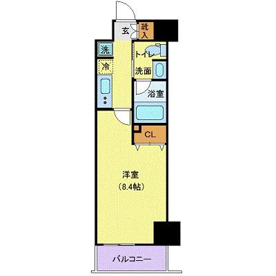 ウィルテラス千葉中央の物件間取画像