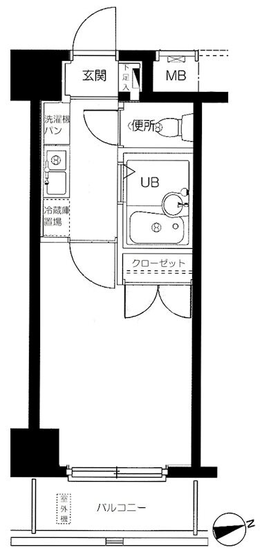 平和島駅 徒歩2分 11階の物件間取画像