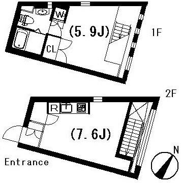 ラティエラ祐天寺の物件間取画像