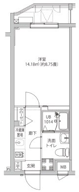 江戸川橋駅 徒歩8分 2階の物件間取画像