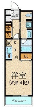 クリオ五反田の物件間取画像