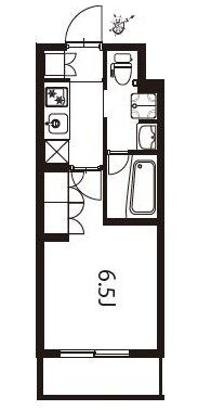 アジールコート東大井の物件間取画像