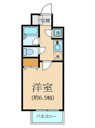 パレステュディオ田町の物件間取画像