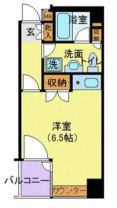 千代田タワーアネックスの物件間取画像