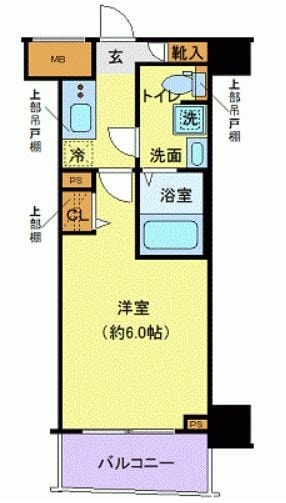 クレヴィスタ北綾瀬の物件間取画像