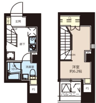 レオーネ東日本橋駅前Ⅱの物件間取画像