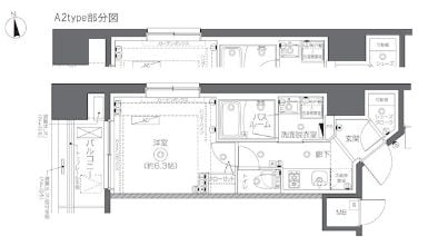 ZOOM秋葉原SQUAREの物件間取画像