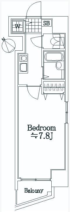 メインステージ茅場町の物件間取画像