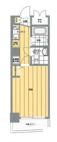 新日本橋駅 徒歩2分 3階の物件間取画像