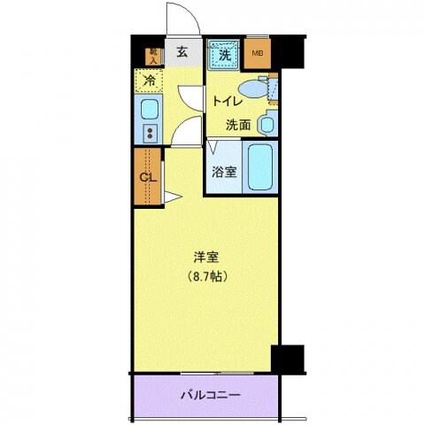 ジェノヴィア西新井大師グリーンヴェールの物件間取画像