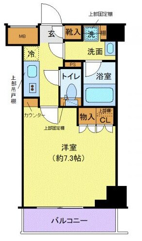 クレヴィスタ大島Ⅰの物件間取画像