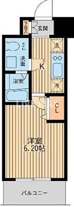 エコロジー潮見レジデンスの物件間取画像