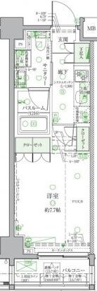 西台駅 徒歩9分 2階の物件間取画像