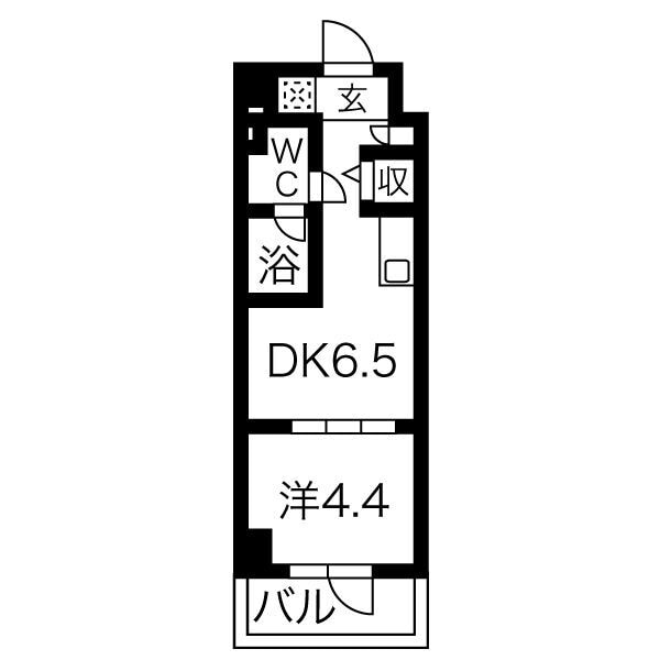 エルフォルテ東京EASTの物件間取画像